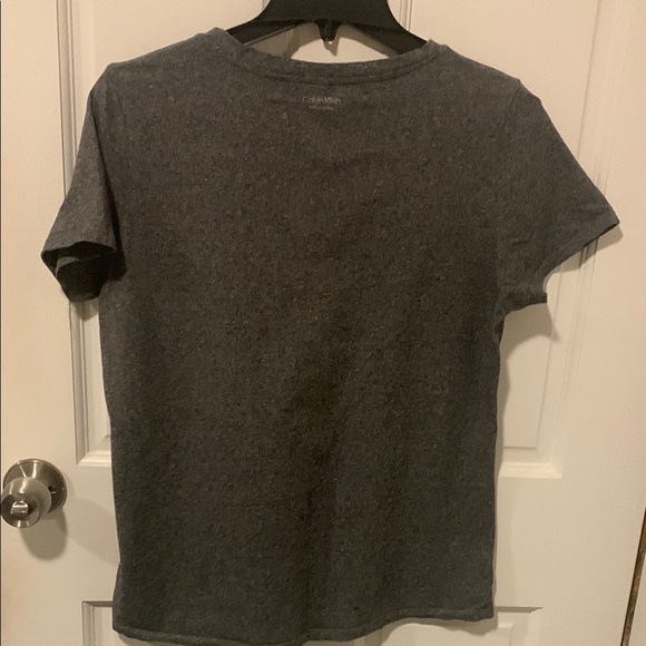 Calvin Klein Gray Short Sleeve Tee - Picture 2 of 3
